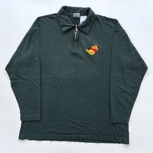 Vintage 90’s Disney Winnie The Pooh Long Sleeve Polo Embroidered Men’s Medium